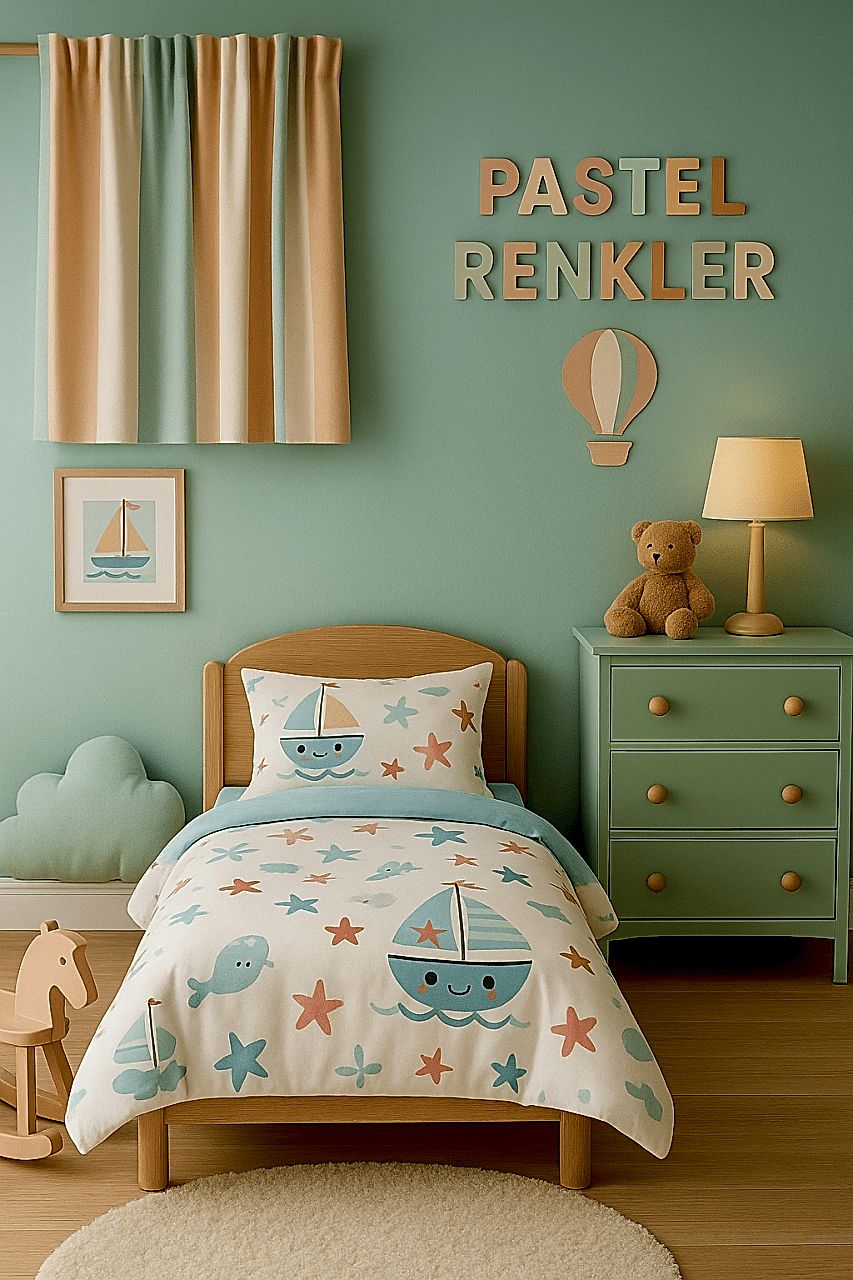 Çocuk Odasında Hangi Renkler Kullanılmalı?