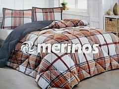 Merinos Yorgan Comforter Set 220X240 Ella Oranj