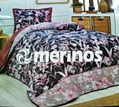 Merinos Yorgan Comforter Set 160X240 Çiğdem Gülkurusu