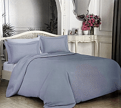 PamukSaten Nevresim Takımı Açık Mavi