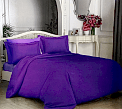 PamukSaten Nevresim Takımı Eflatun