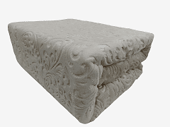 Sarar 4 kg Krem Çift Kişilik Battaniye 220x240