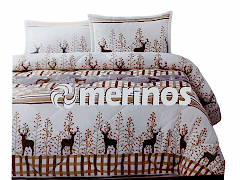 Merinos Yorgan Comforter Set 160X240 Dear Bej