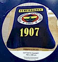 Taç Fenerbahçe Klasik Logo  Lisanslı battaniye 160x220