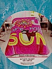 Taç Masha ve Koca Ayı battaniye 160x220