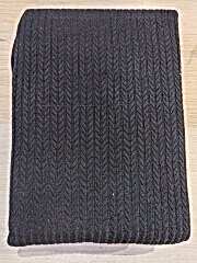 Çift Kişilik Pamuklu Pike – Yazlık ve Şık Konfor Siyah