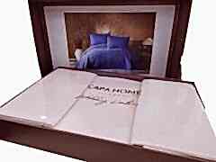 Çapa Allegra Çift Kişilik Yatak Örtüsü Pudra