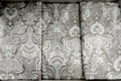 Çapa Avangart Çift Kişilik Yatak Örtüsü Bej