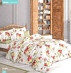 Wella Gül Bahçesi %100 Pamuk Nevresim Takımı