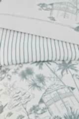 Altınbaşak %100 Pamuk Ranforce Çift Kişilik Uyku Seti Capri On Rhine