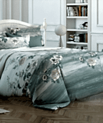 Şık Floral Desenli %100 Pamuk Çift Kişilik Nevresim Takımı