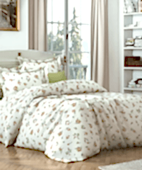 Özel Ölçülü %100 Pamuk Çiçekli Nevresim Takımı