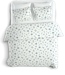 Özel Ölçülü %100 Pamuk Çiçekli Nevresim Takımı