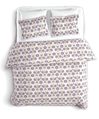 Özel Ölçülü %100 Pamuk Çiçekli Nevresim Takımı