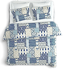 Modern Geometrik %100 Pamuk Nevresim Seti