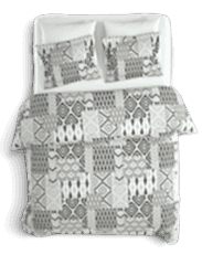 Modern Geometrik %100 Pamuk Nevresim Seti