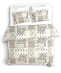 Modern Geometrik %100 Pamuk Nevresim Seti