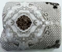 Damask Kahve Welsoft Halı Örtüsü  6 Metrekare