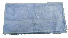 El Yüz ve Baş Havlusu 50x90 açık mavi