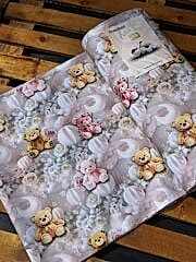 5D Ayıcık Desenli Dijital Poplin Kumaş   – 240 cm  %100 Pamuk  130 GSM