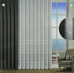 14199 Keten Görünüm Fon Perde