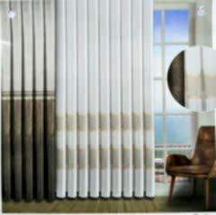 Nadide Taç Beyaz Tül Perde Desen KTM5258 v55