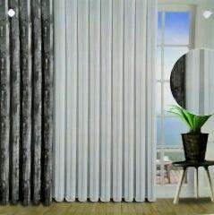 4025 Gümüş Simli Makarna Tül Perde