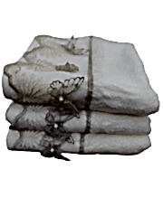 Beyza Kelebek Güpürlü El Yüz Havlusu 50x90