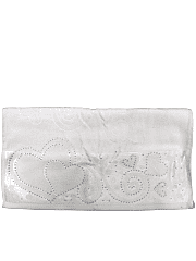 İnci Kalpli El Yüz Havlusu 50x90